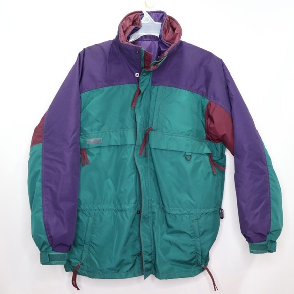 Vintage New Columbia Gizzmo 4 In 1 Winter Jacket M